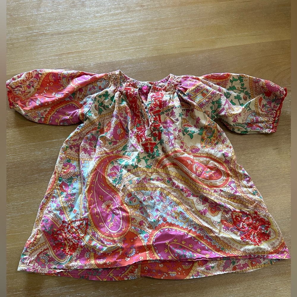 Pink chicken dress/tunic girls size 2t